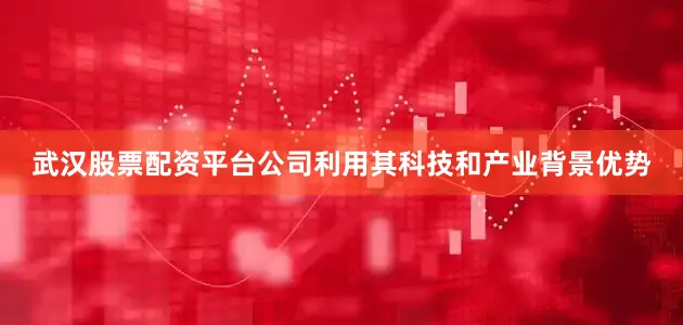 武汉股票配资平台公司利用其科技和产业背景优势